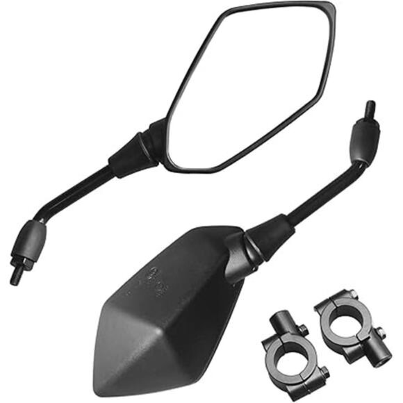 Universal Adjustable Motorcycle Rear View Mirror - Rhombus Convex Mirror - Picture 5 of 5